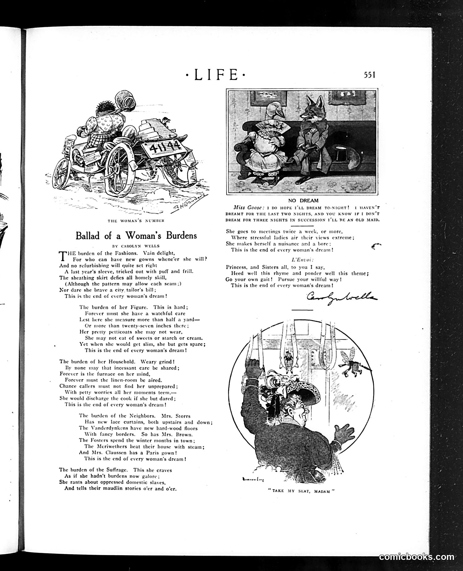 Life — April 22, 1909 — page 11: Life, 1909-04-22