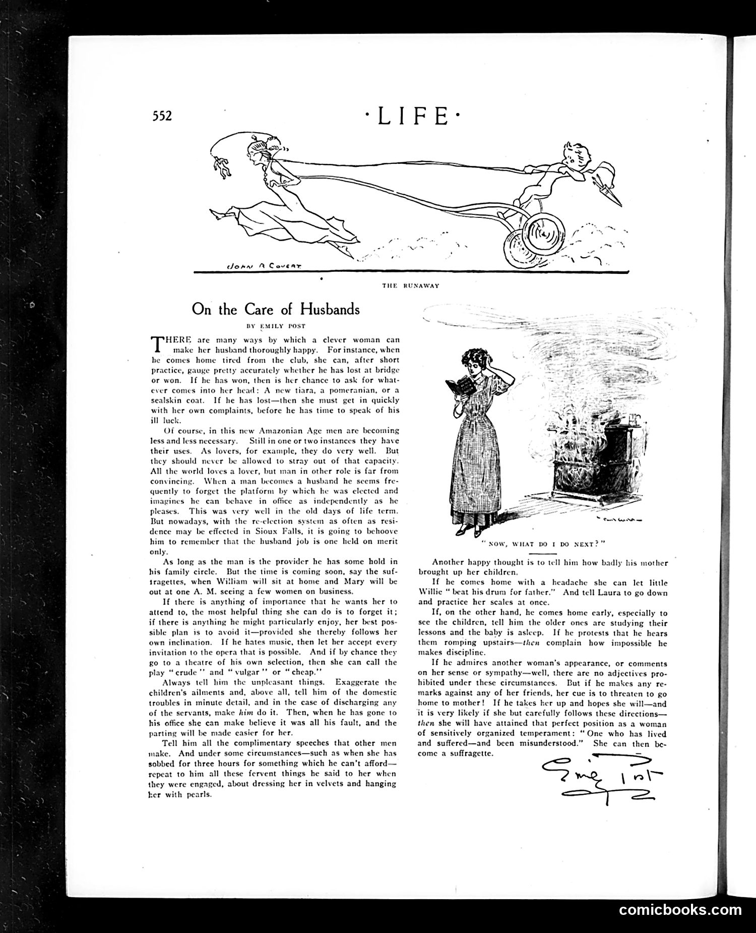 Life — April 22, 1909 — page 12: Life, 1909-04-22