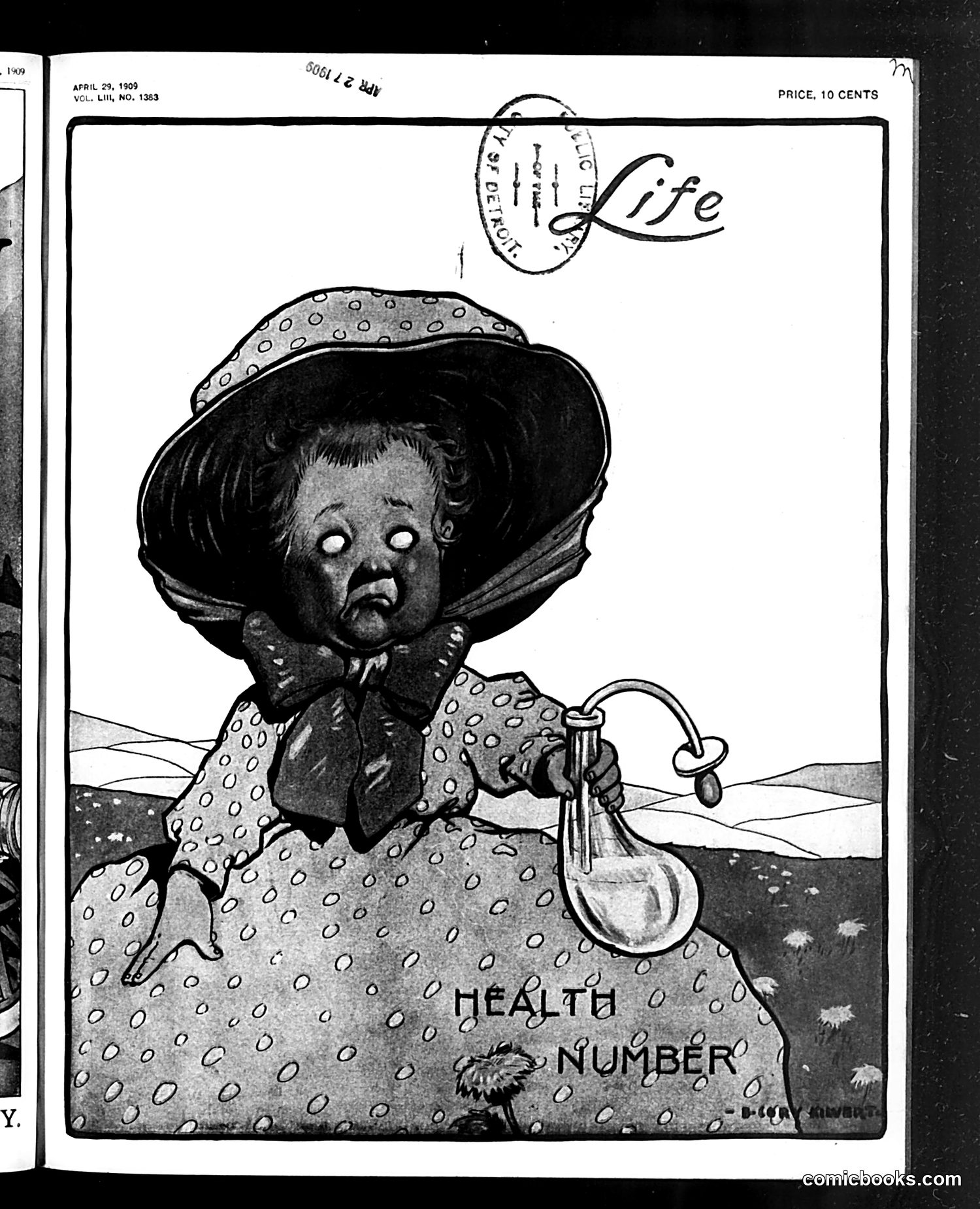Life — April 29, 1909 — page 1: Life, 1909-04-29