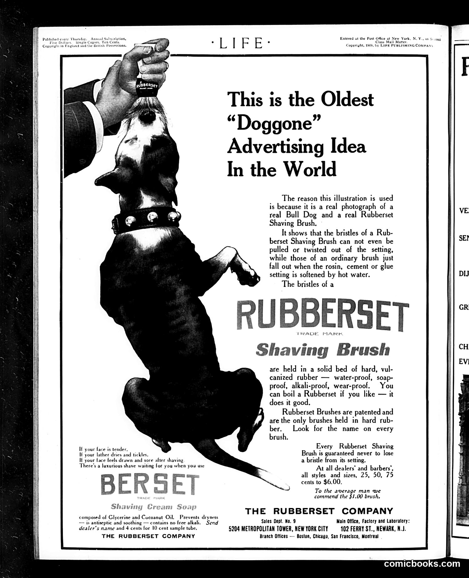 Life — April 29, 1909 — page 2: Life, 1909-04-29