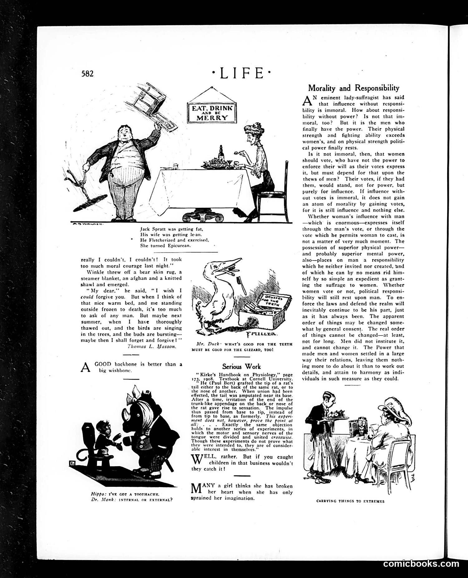 Life — April 29, 1909 — page 10: Life, 1909-04-29