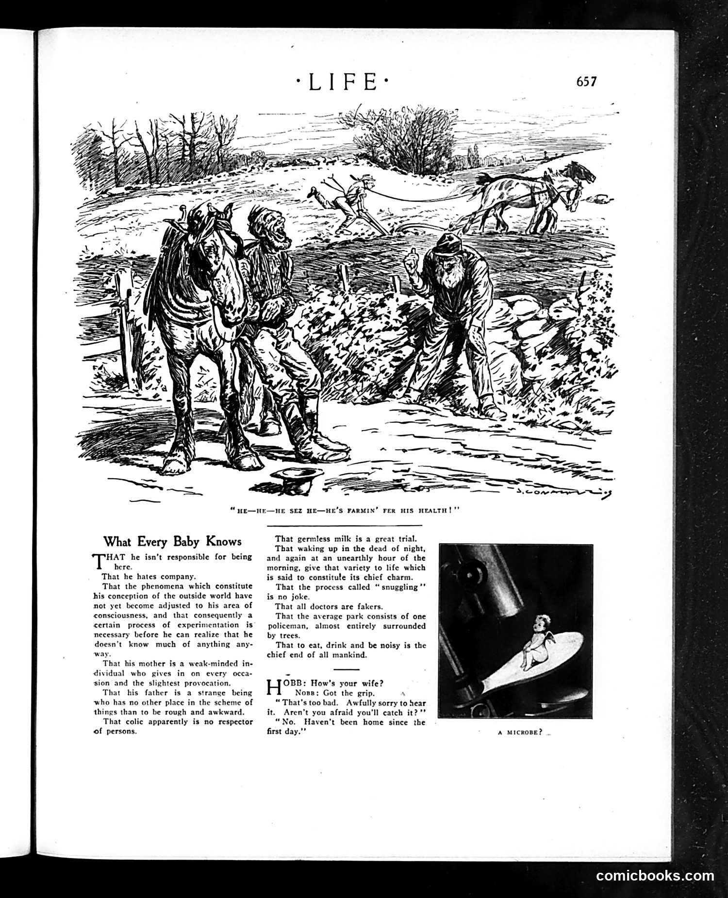 Life — May 13, 1909 — page 9: Life, 1909-05-13