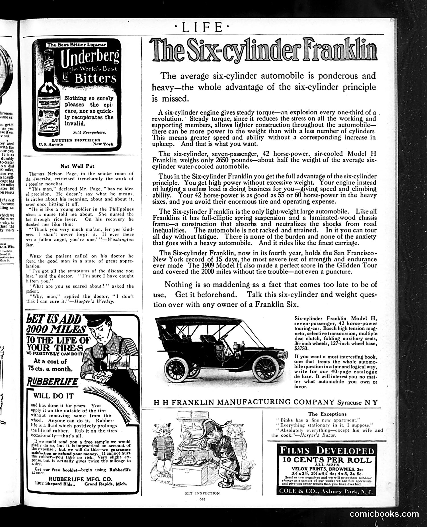 Life — May 20, 1909 — page 5: Life, 1909-05-20