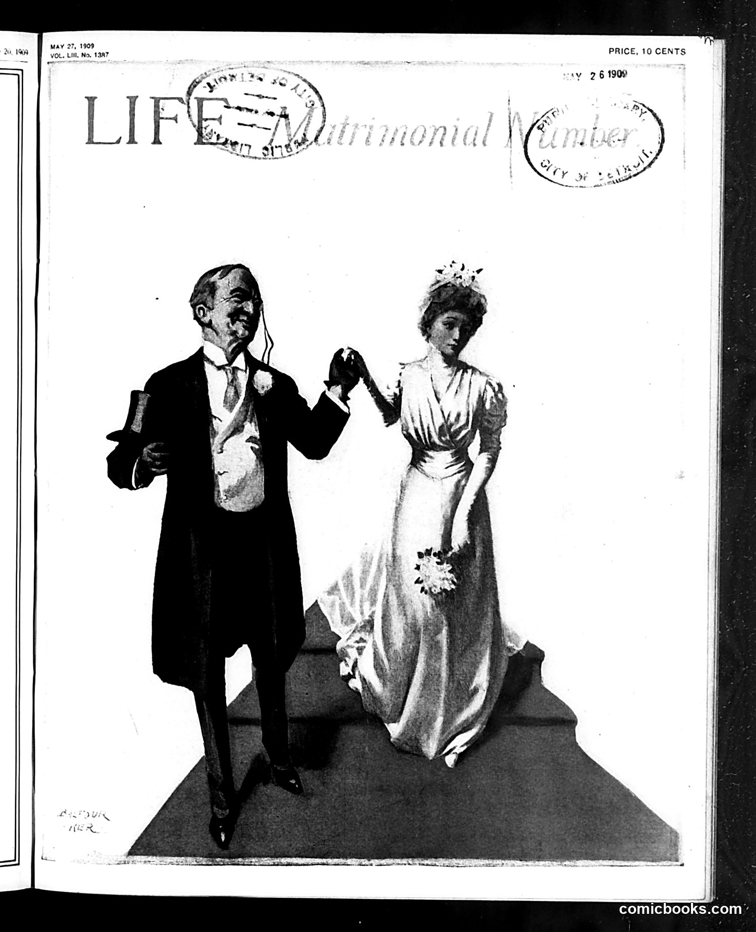Life — May 27, 1909 — page 1: Life, 1909-05-27