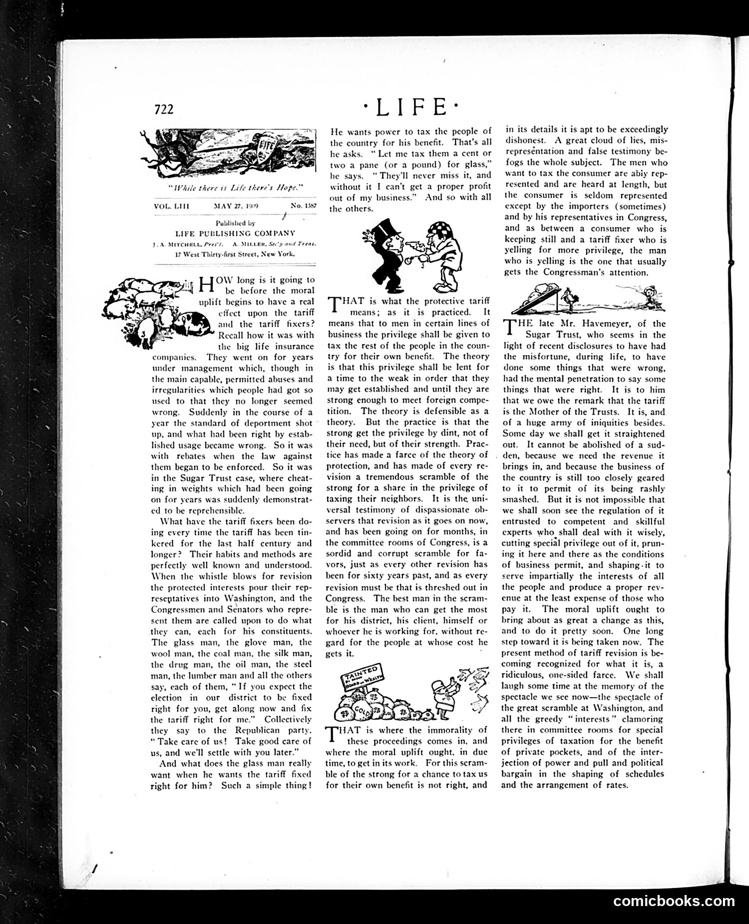 Life — May 27, 1909 — page 6: Life, 1909-05-27