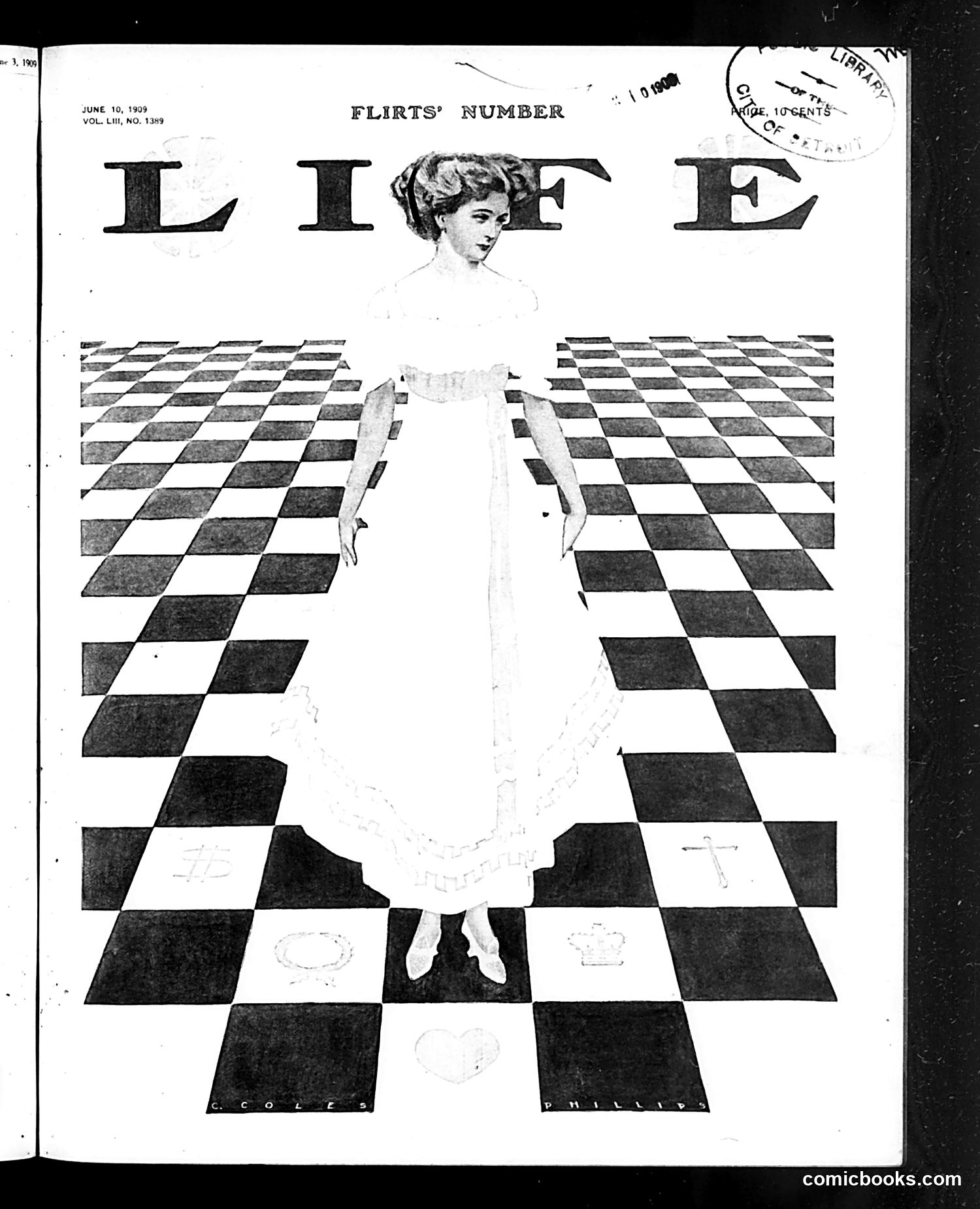 Life — June 10, 1909 — page 1: Life, 1909-06-10