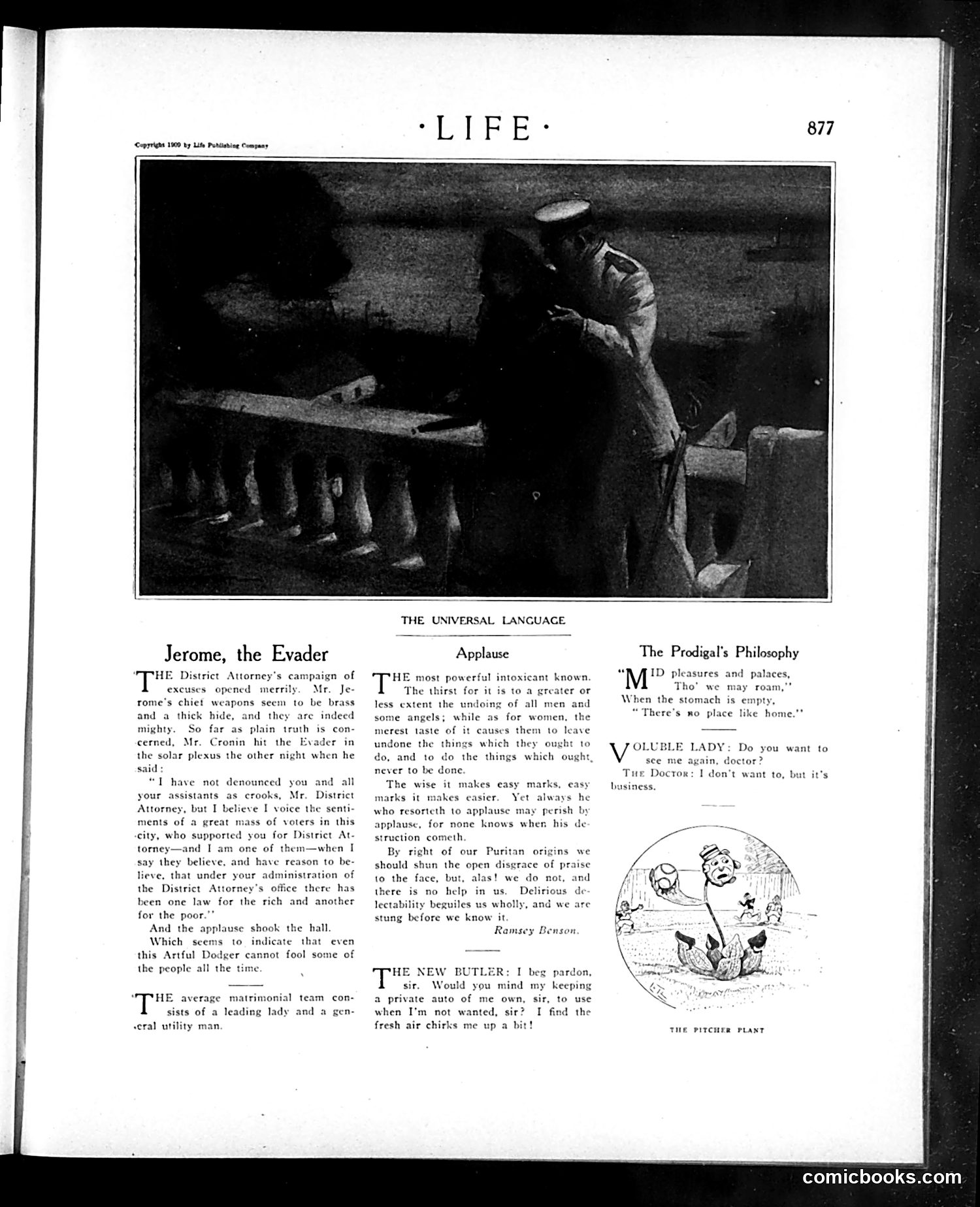 Life — June 24, 1909 — page 9: Life, 1909-06-24