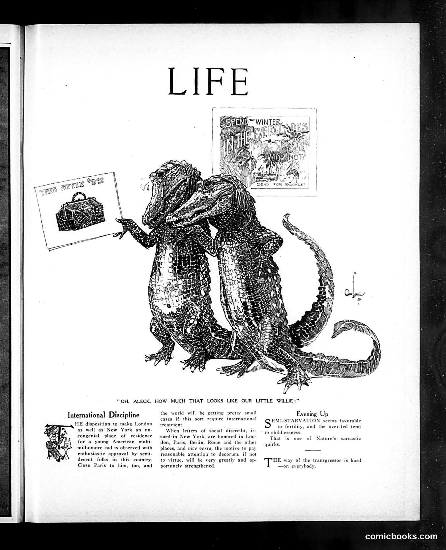 Life — July 8, 1909 — page 5: Life, 1909-07-08