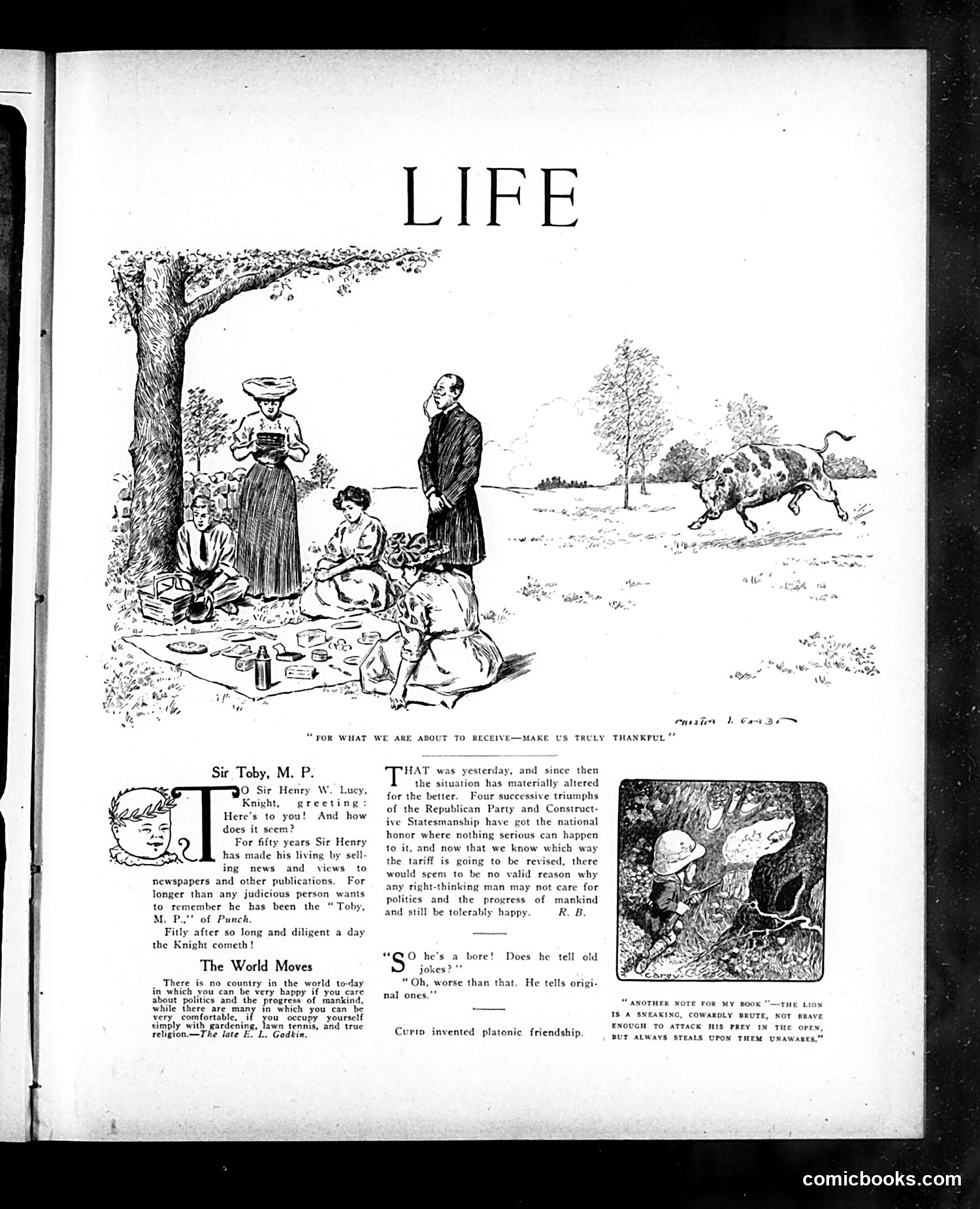 Life — July 15, 1909 — page 5: Life, 1909-07-15