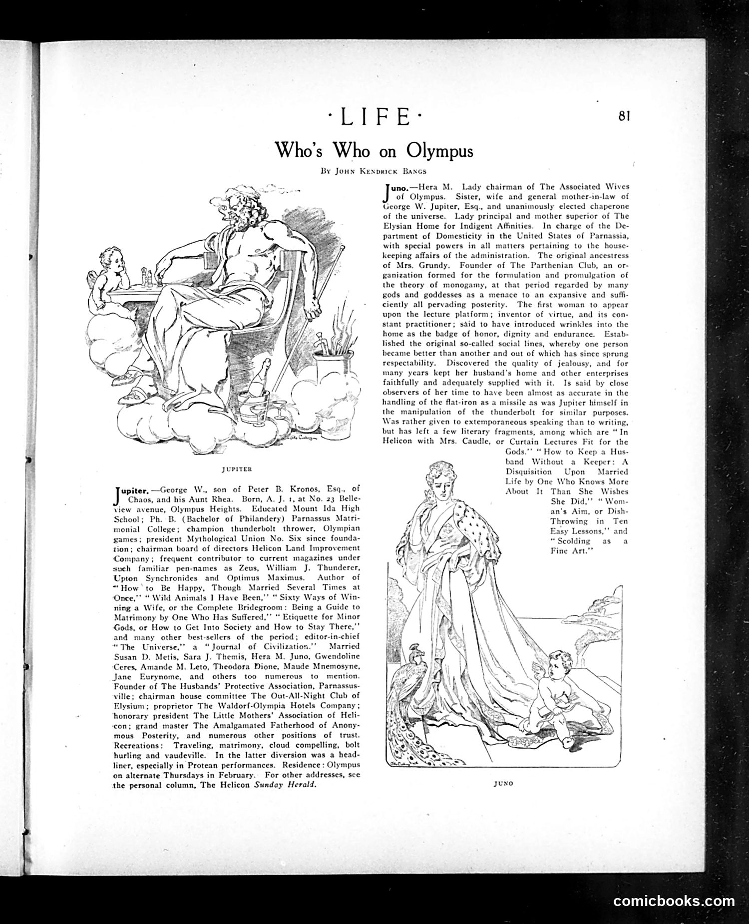 Life — July 15, 1909 — page 9: Life, 1909-07-15