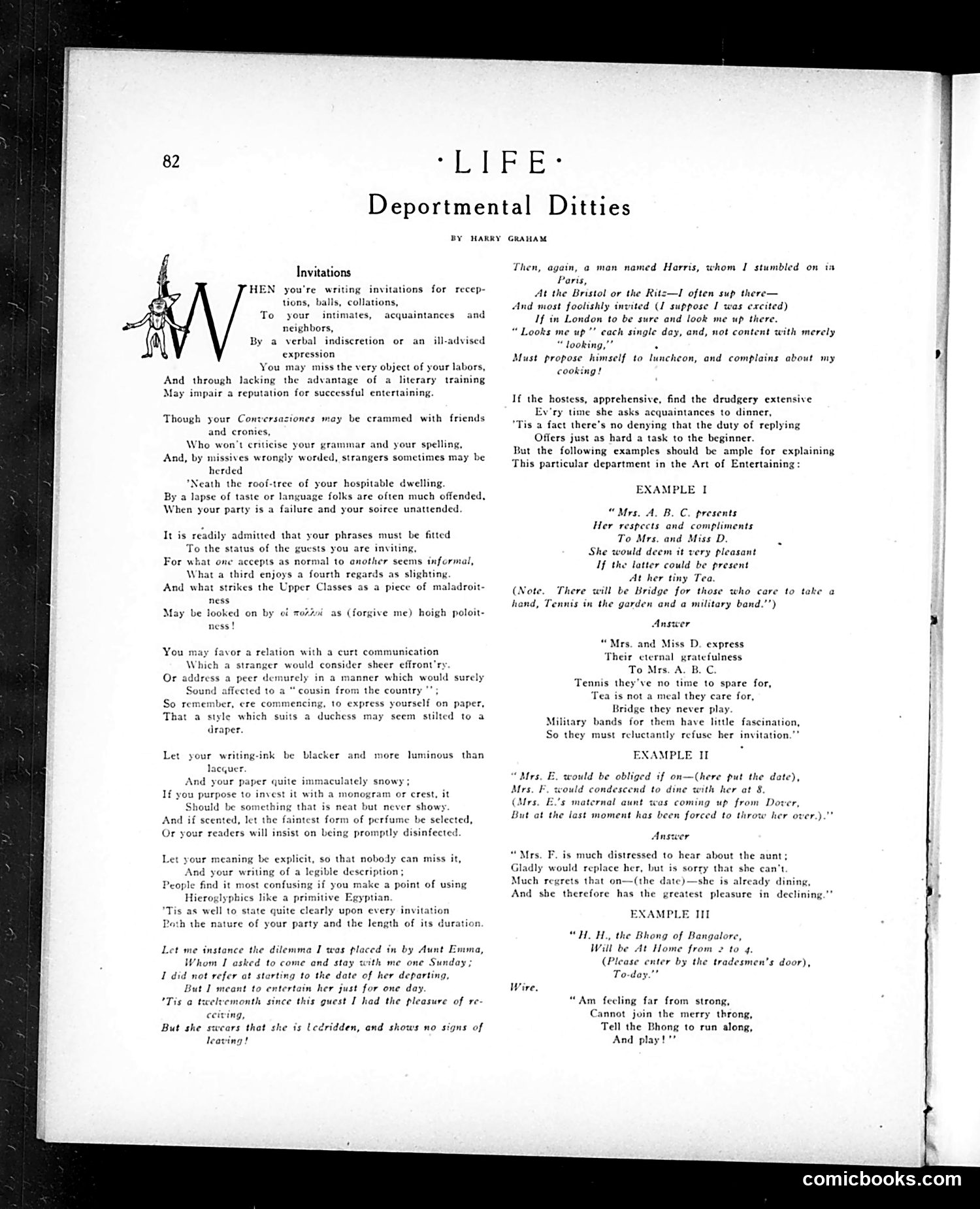 Life — July 15, 1909 — page 10: Life, 1909-07-15