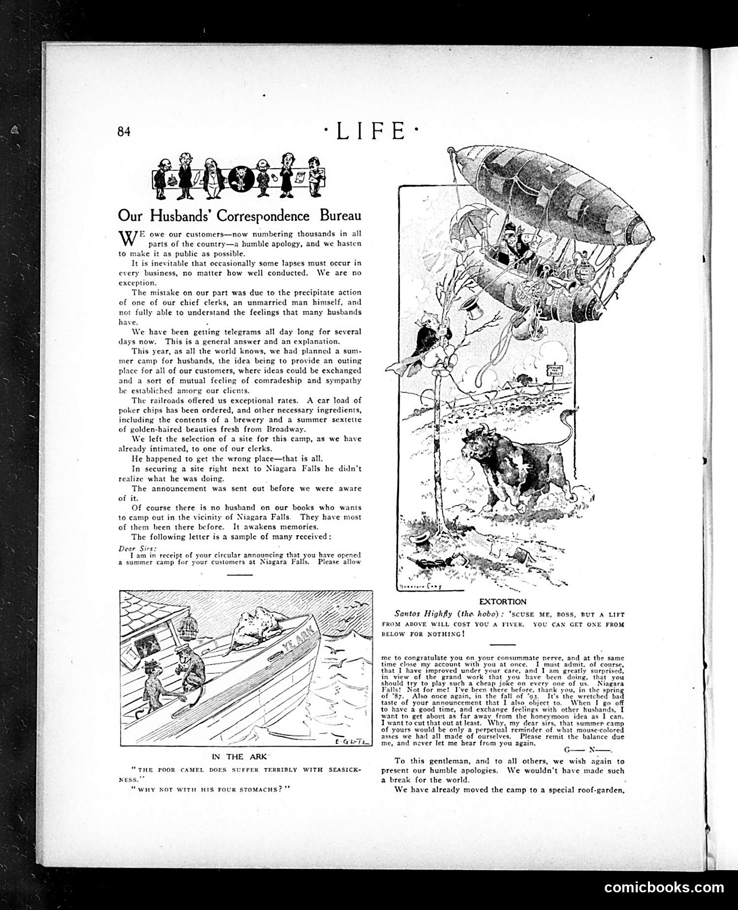 Life — July 15, 1909 — page 12: Life, 1909-07-15
