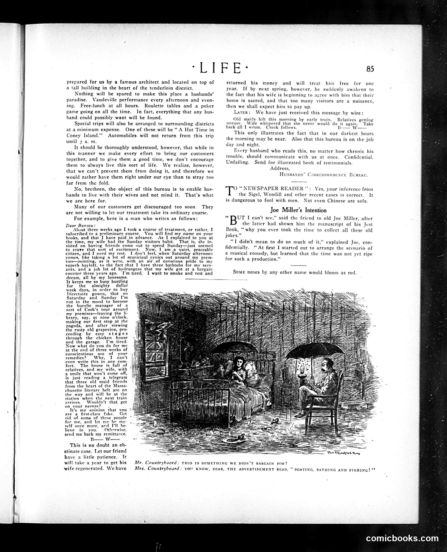 Life — July 15, 1909 — page 13: Life, 1909-07-15