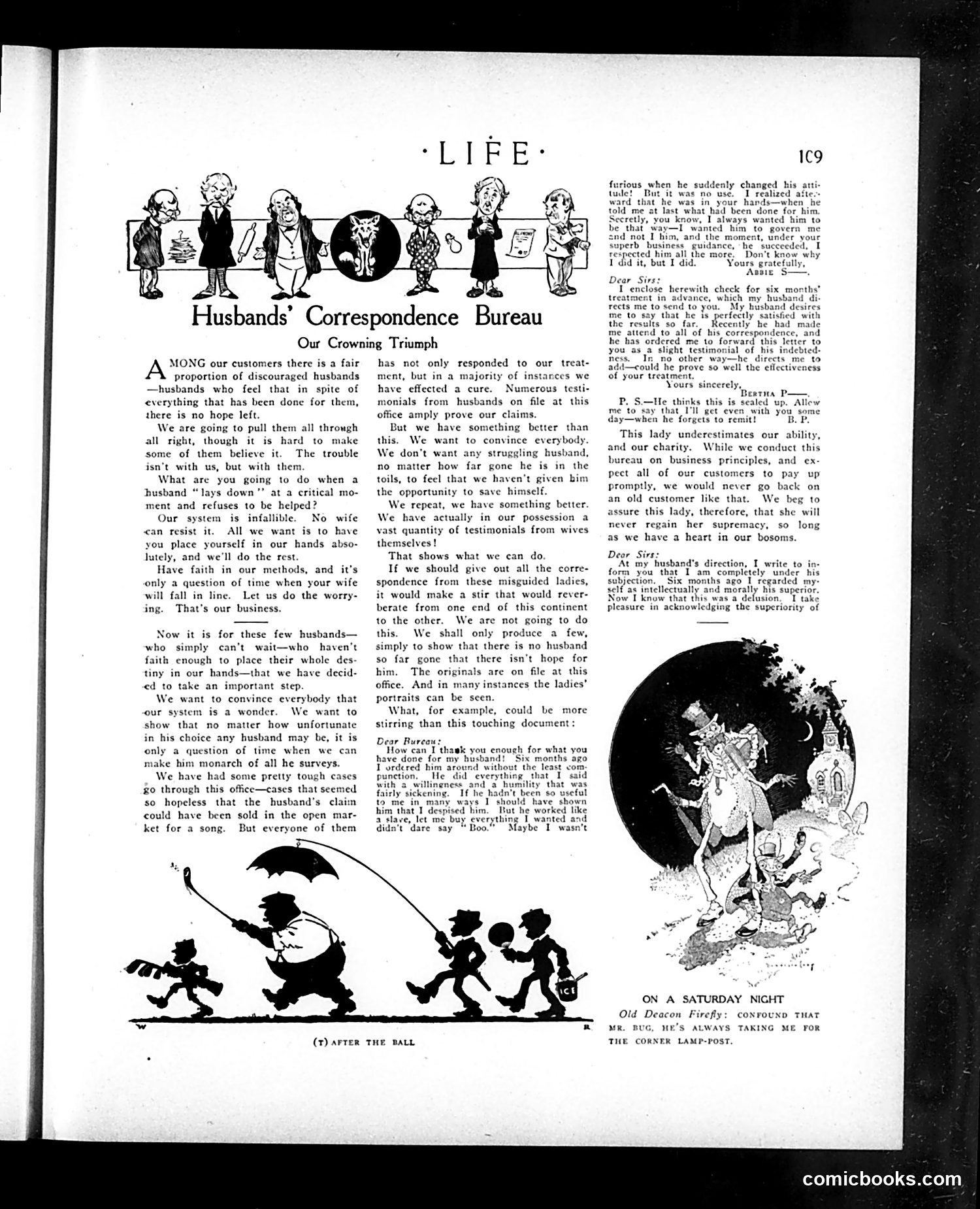 Life — July 22, 1909 — page 9: Life, 1909-07-22
