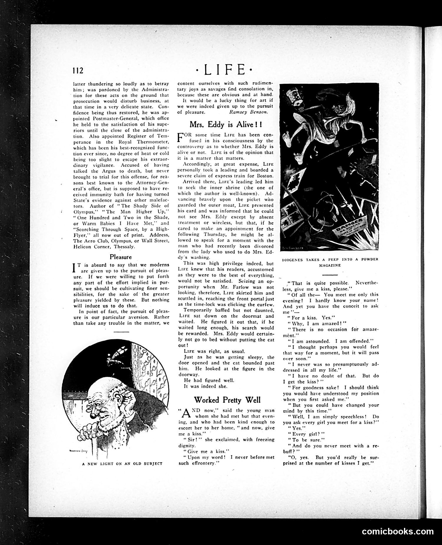 Life — July 22, 1909 — page 12: Life, 1909-07-22
