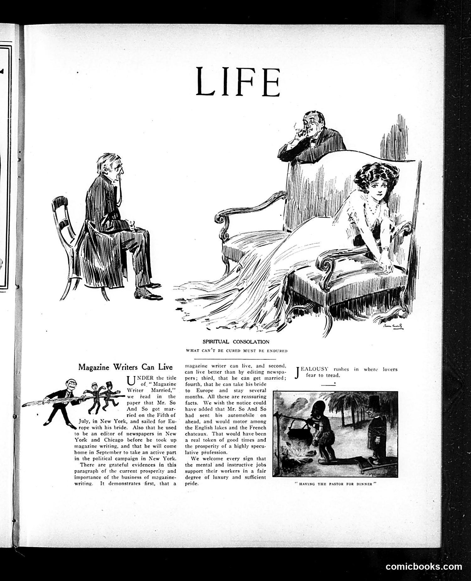 Life — July 29, 1909 — page 5: Life, 1909-07-29