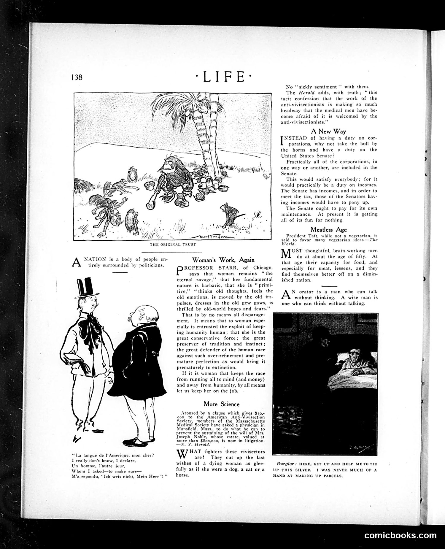 Life — July 29, 1909 — page 10: Life, 1909-07-29