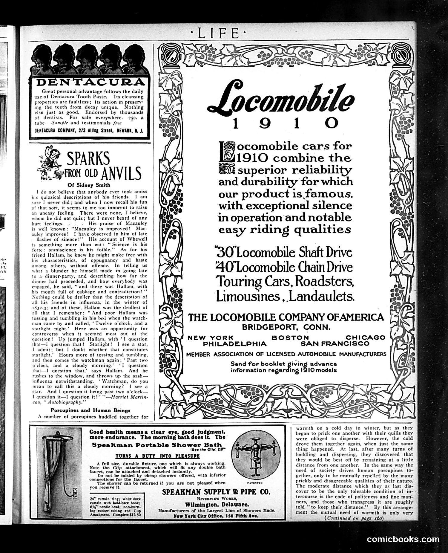 Life — August 5, 1909 — page 3: Life, 1909-08-05