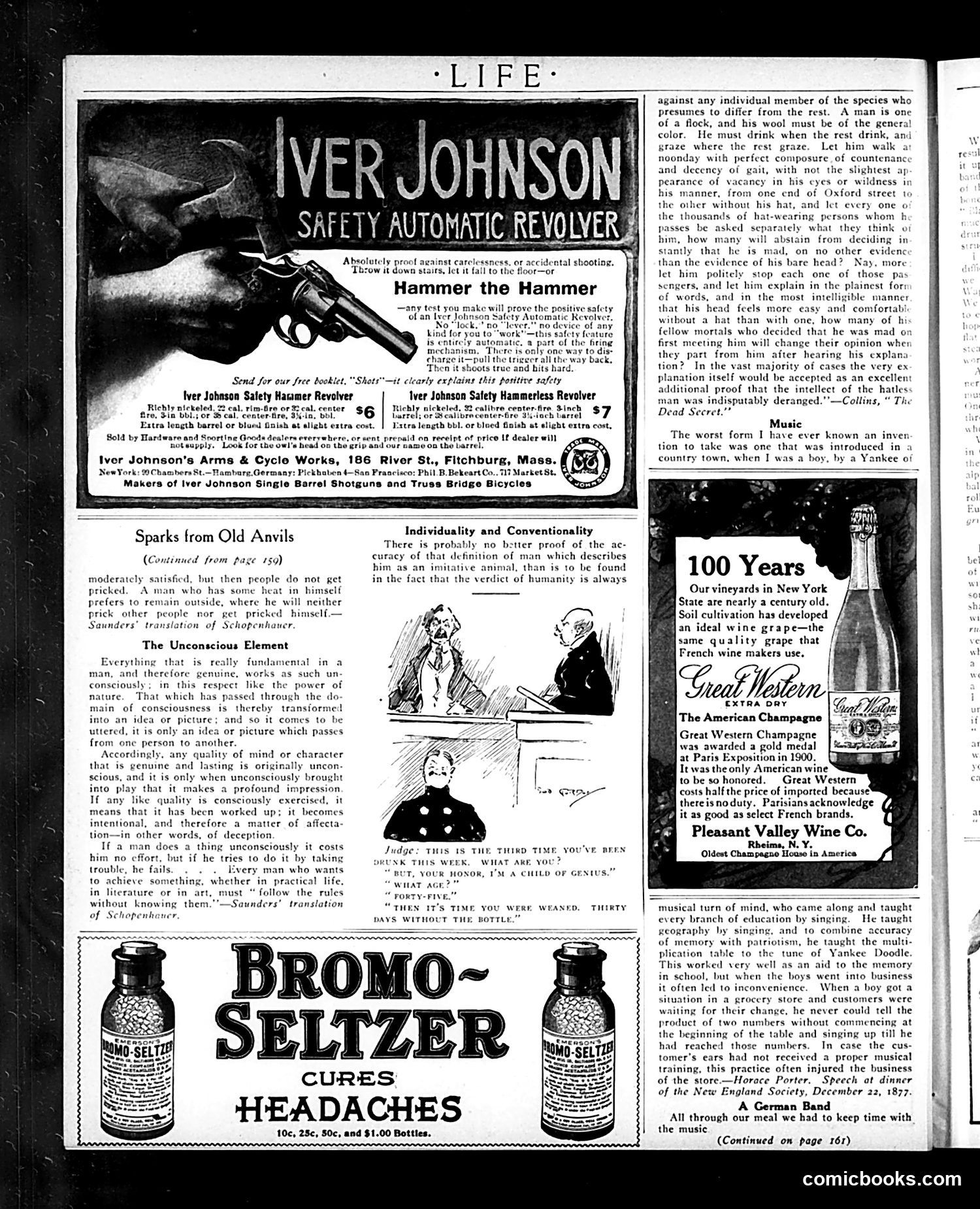 Life — August 5, 1909 — page 4: Life, 1909-08-05