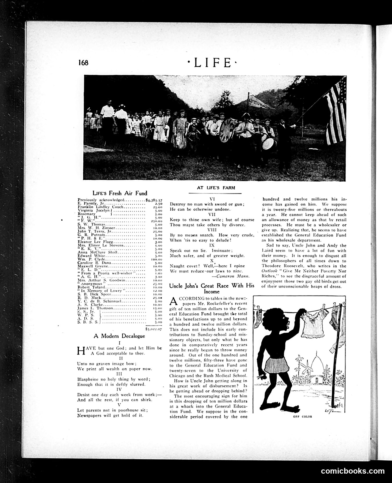 Life — August 5, 1909 — page 12: Life, 1909-08-05