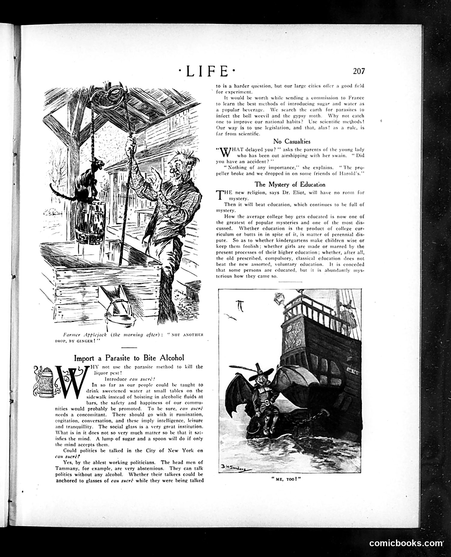 Life — August 12, 1909 — page 7: Life, 1909-08-12