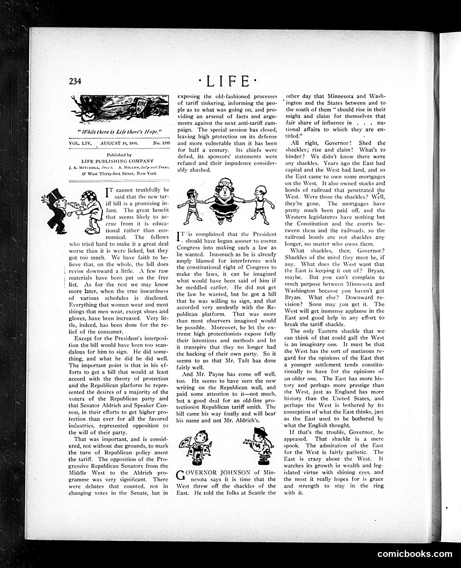 Life — August 19, 1909 — page 6: Life, 1909-08-19