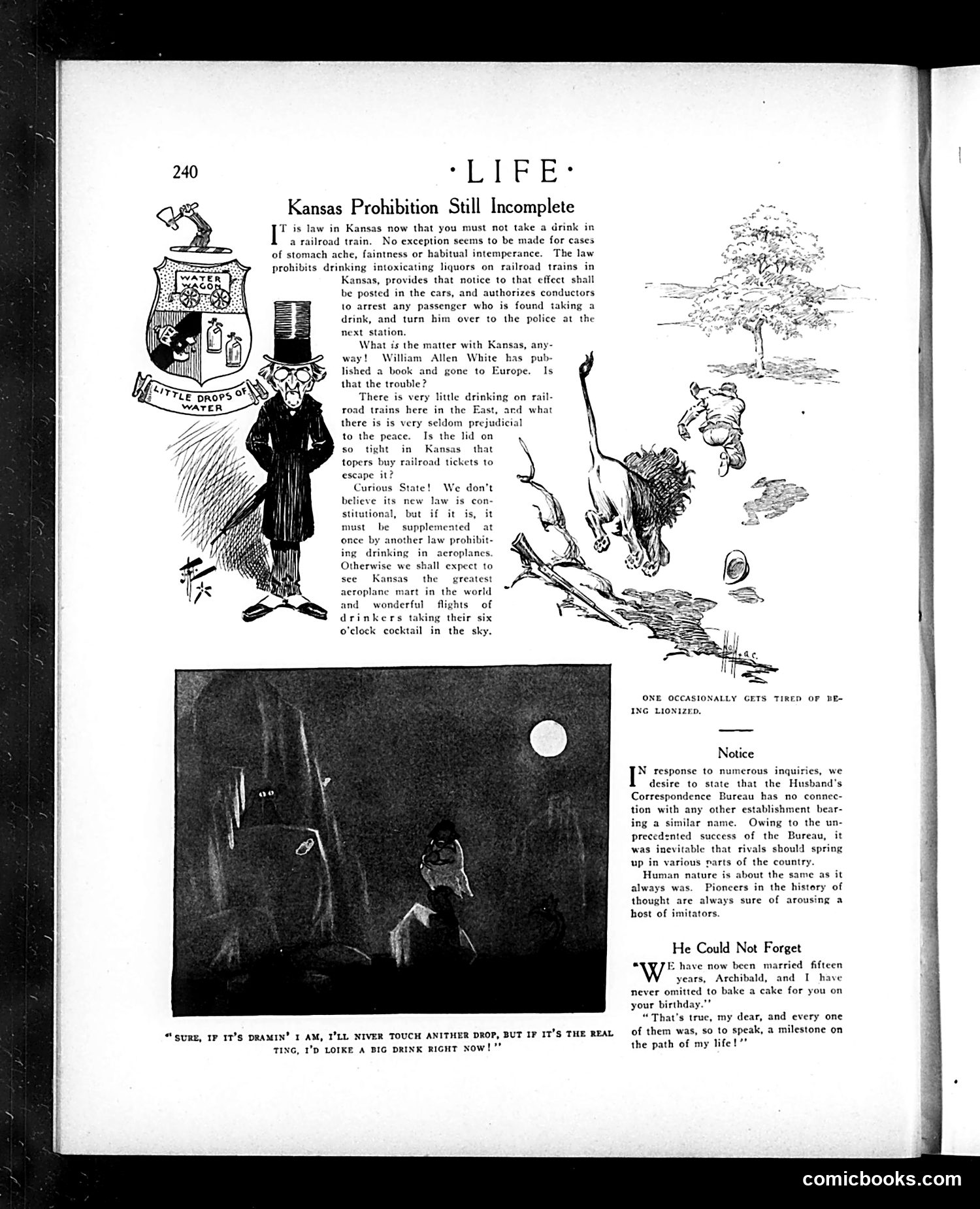 Life — August 19, 1909 — page 12: Life, 1909-08-19