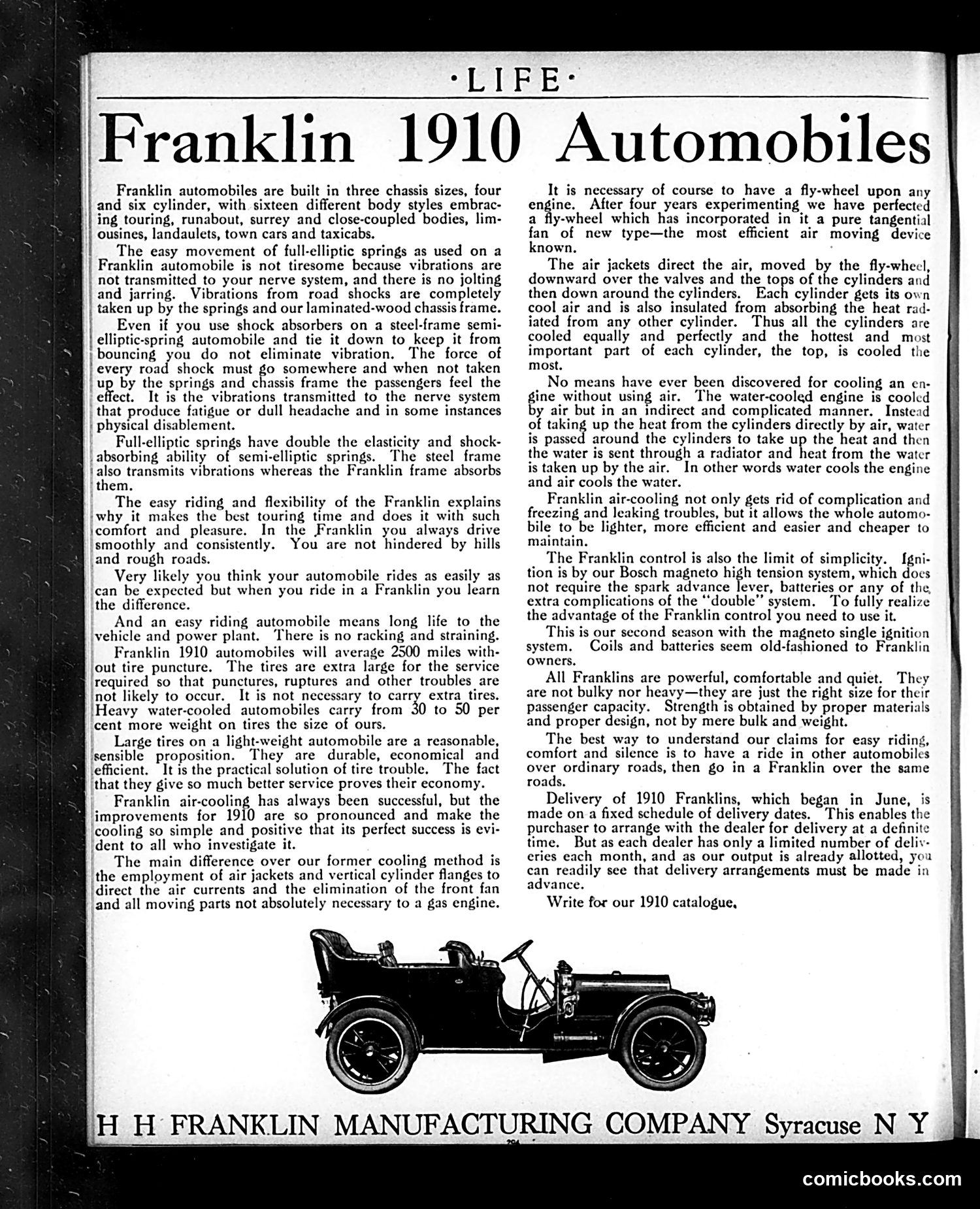 Life — September 2, 1909 — page 10: Life, 1909-09-02