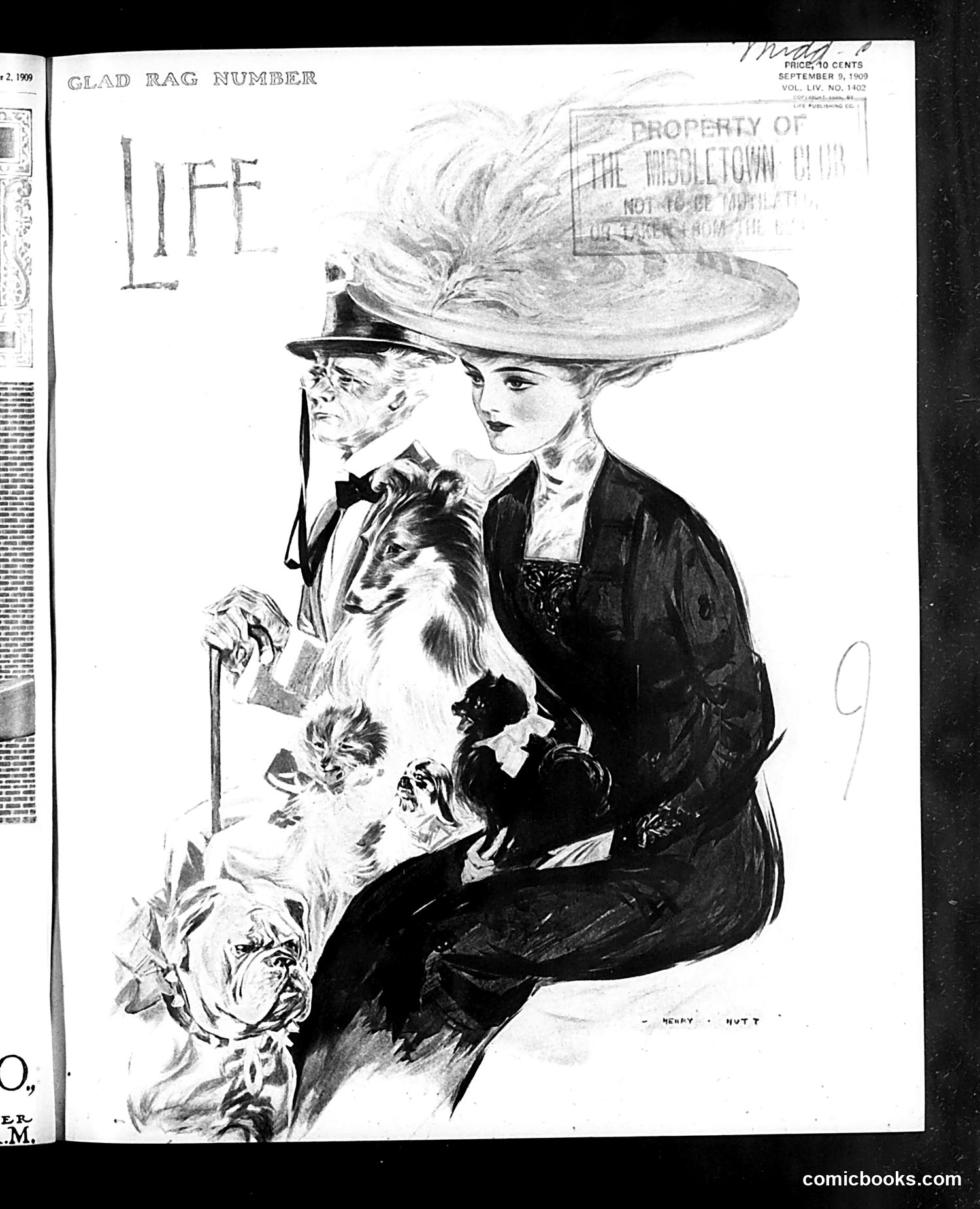 Life — September 9, 1909 — page 1: Life, 1909-09-09