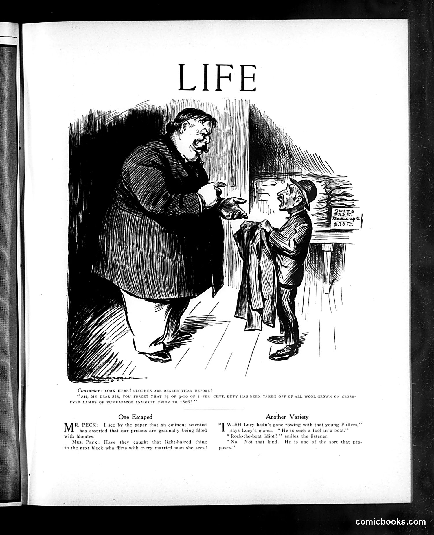Life — September 9, 1909 — page 5: Life, 1909-09-09