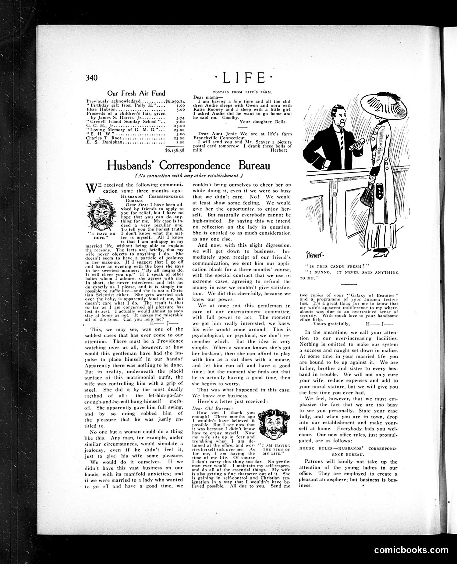 Life — September 9, 1909 — page 8: Life, 1909-09-09