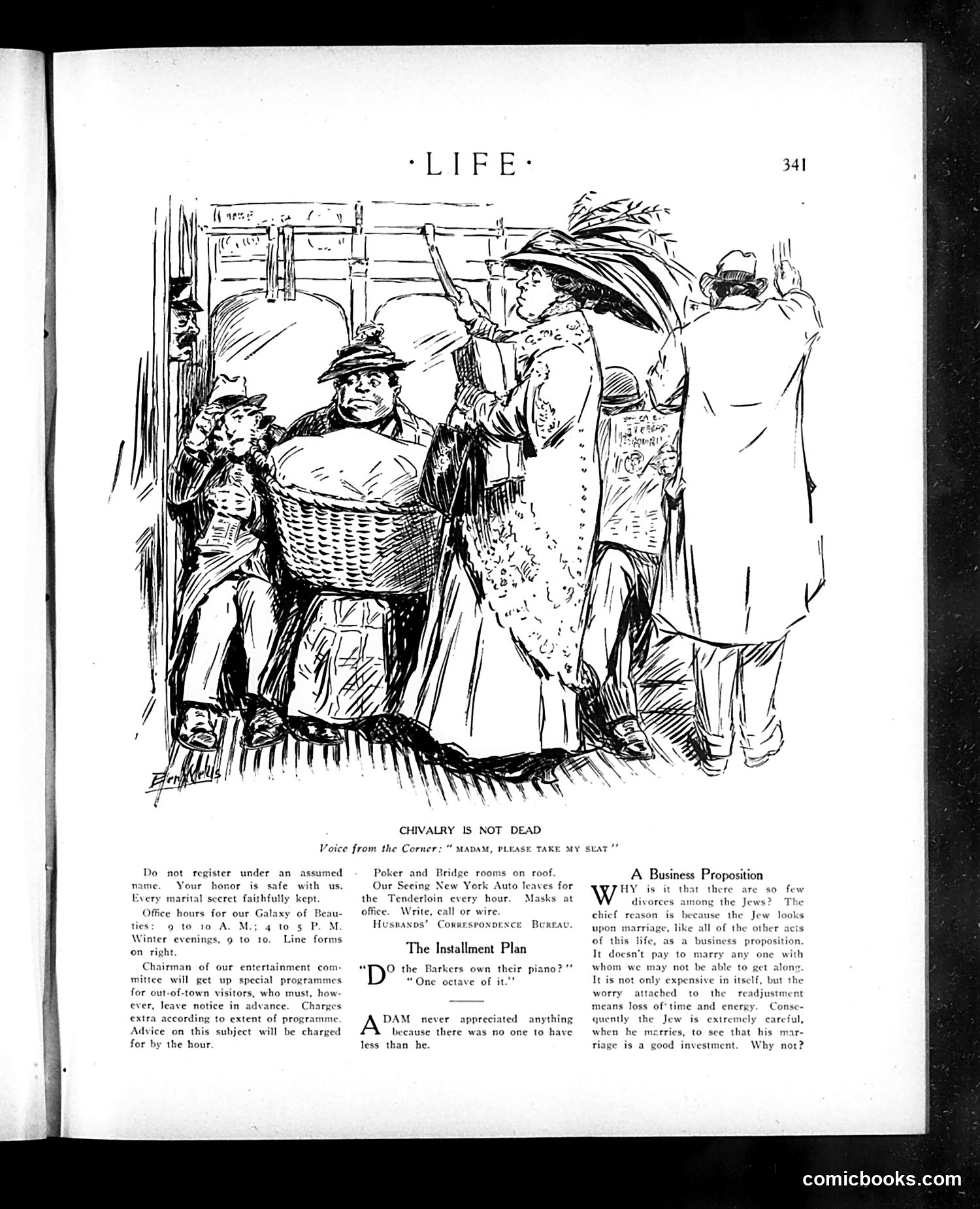 Life — September 9, 1909 — page 9: Life, 1909-09-09