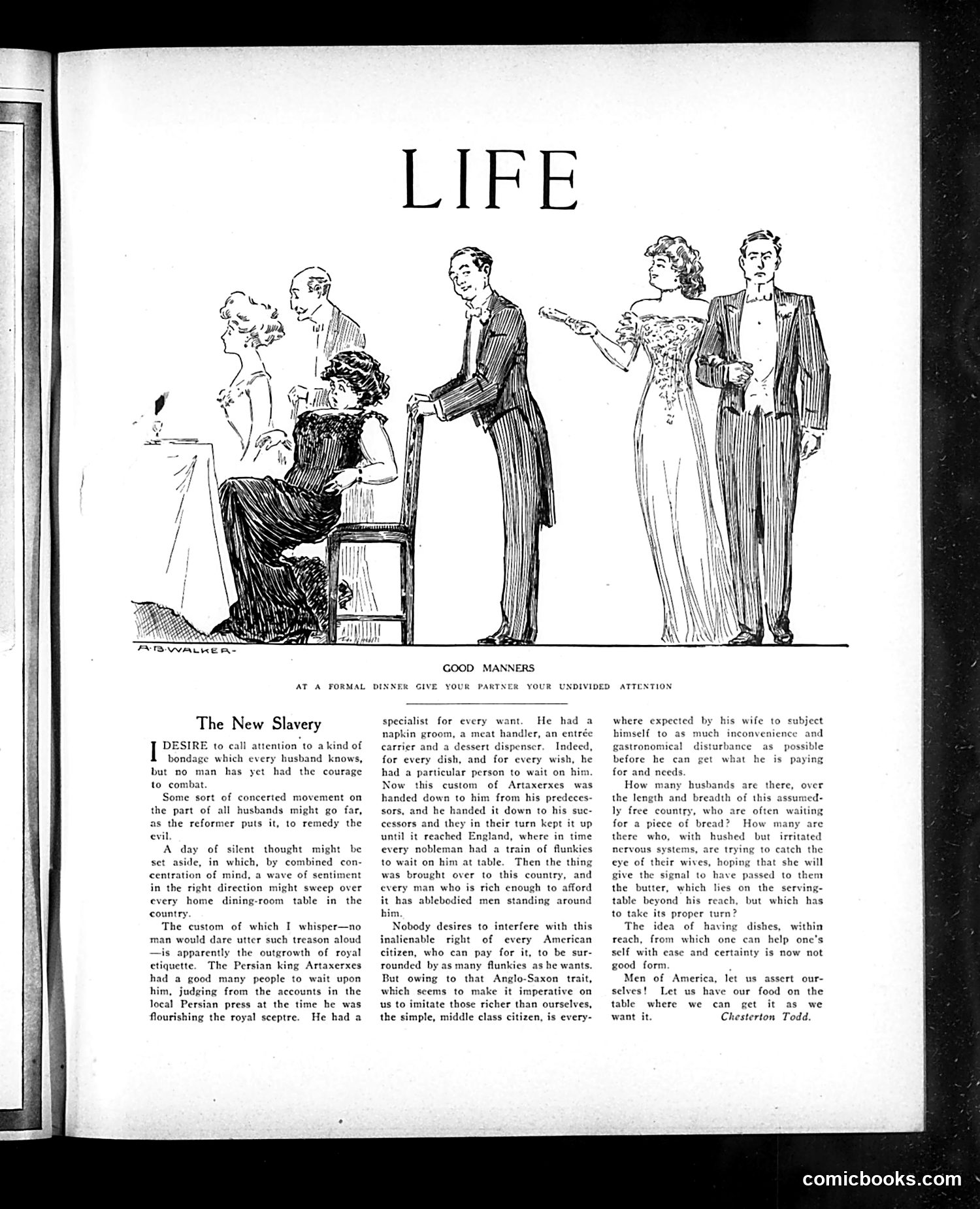 Life — September 16, 1909 — page 5: Life, 1909-09-16