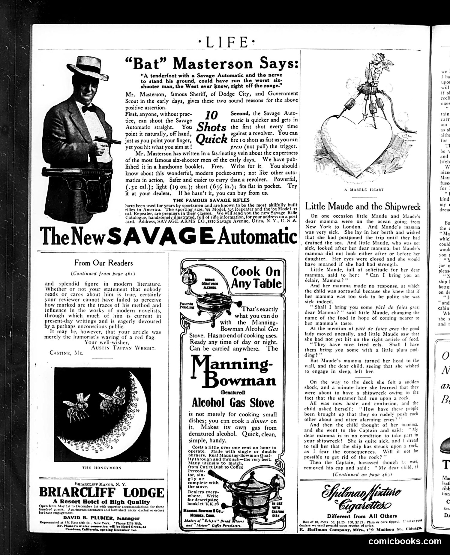 Life — October 7, 1909 — page 6: Life, 1909-10-07