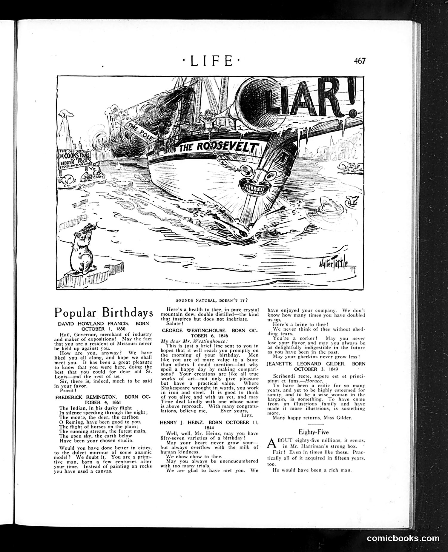 Life — October 7, 1909 — page 11: Life, 1909-10-07