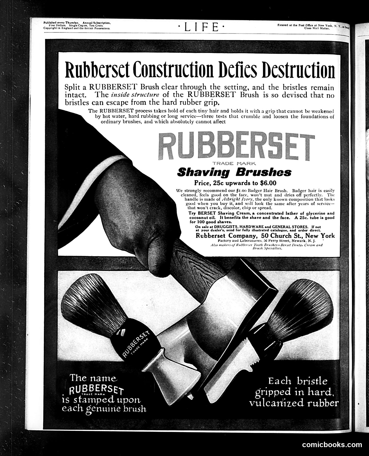 Life — October 21, 1909 — page 2: Life, 1909-10-21