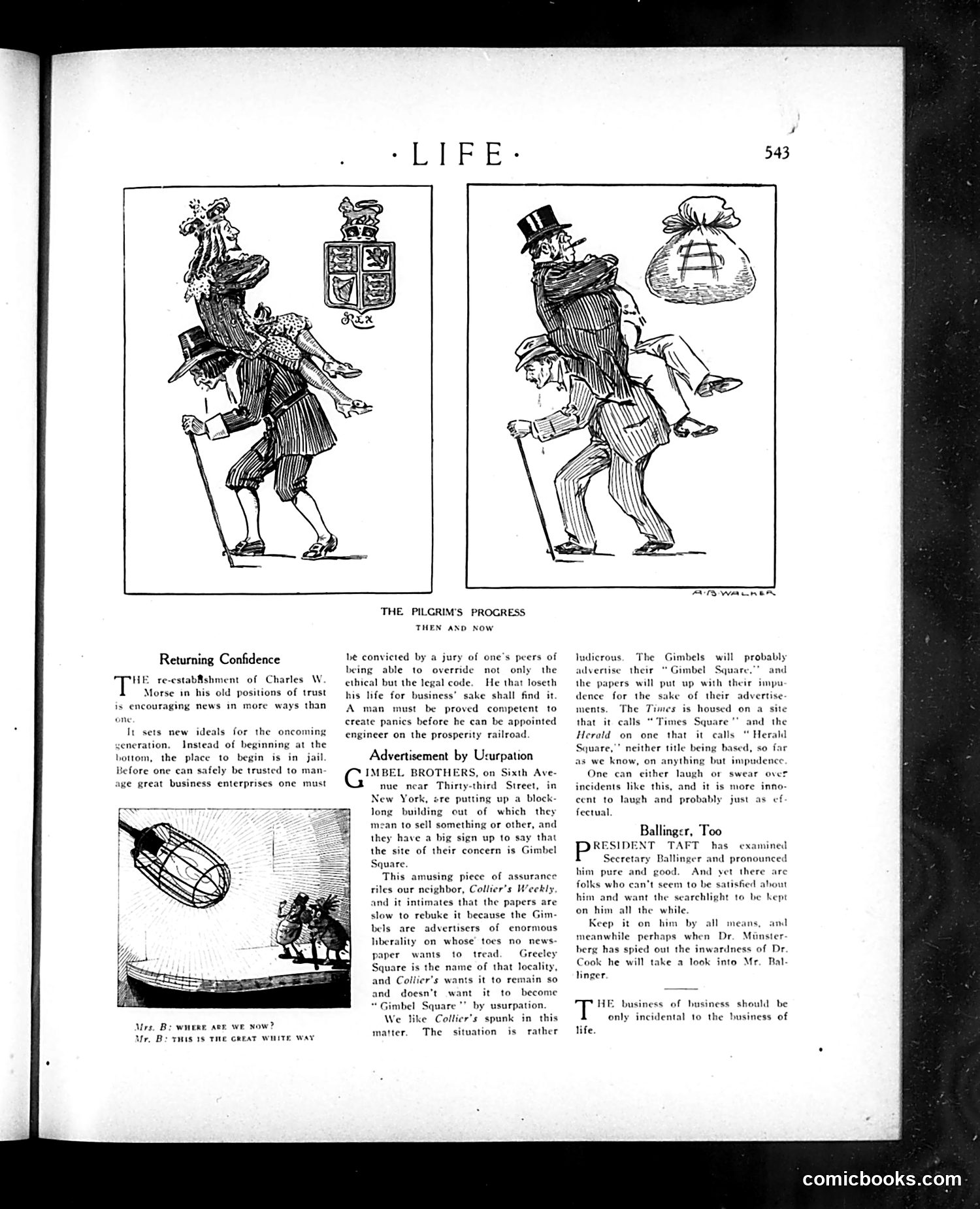 Life — October 21, 1909 — page 7: Life, 1909-10-21