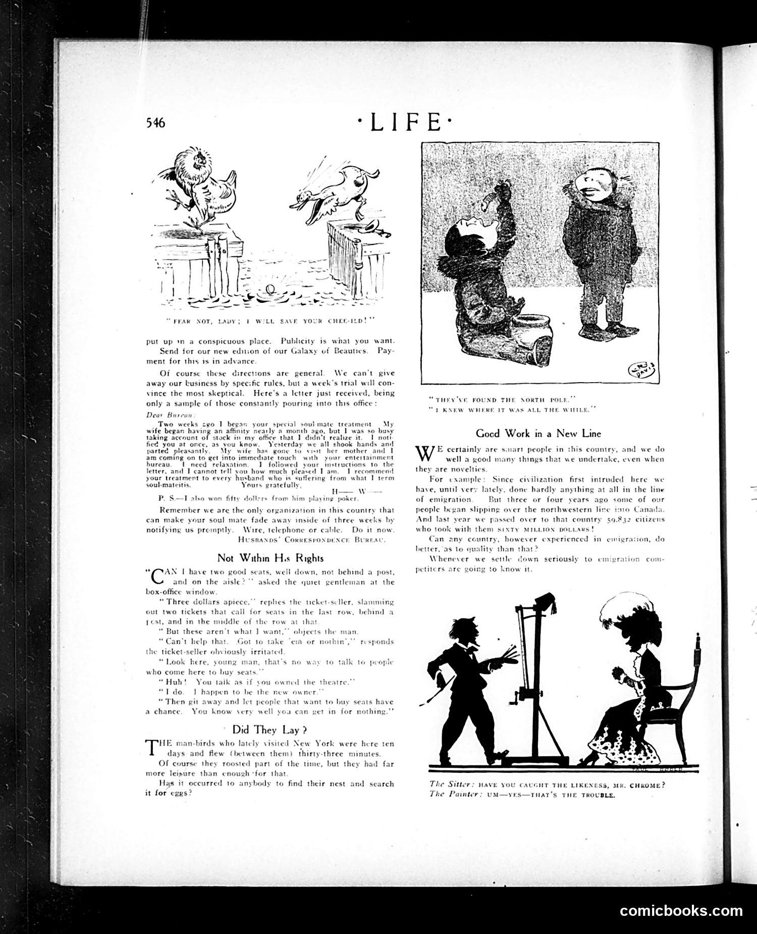 Life — October 21, 1909 — page 10: Life, 1909-10-21