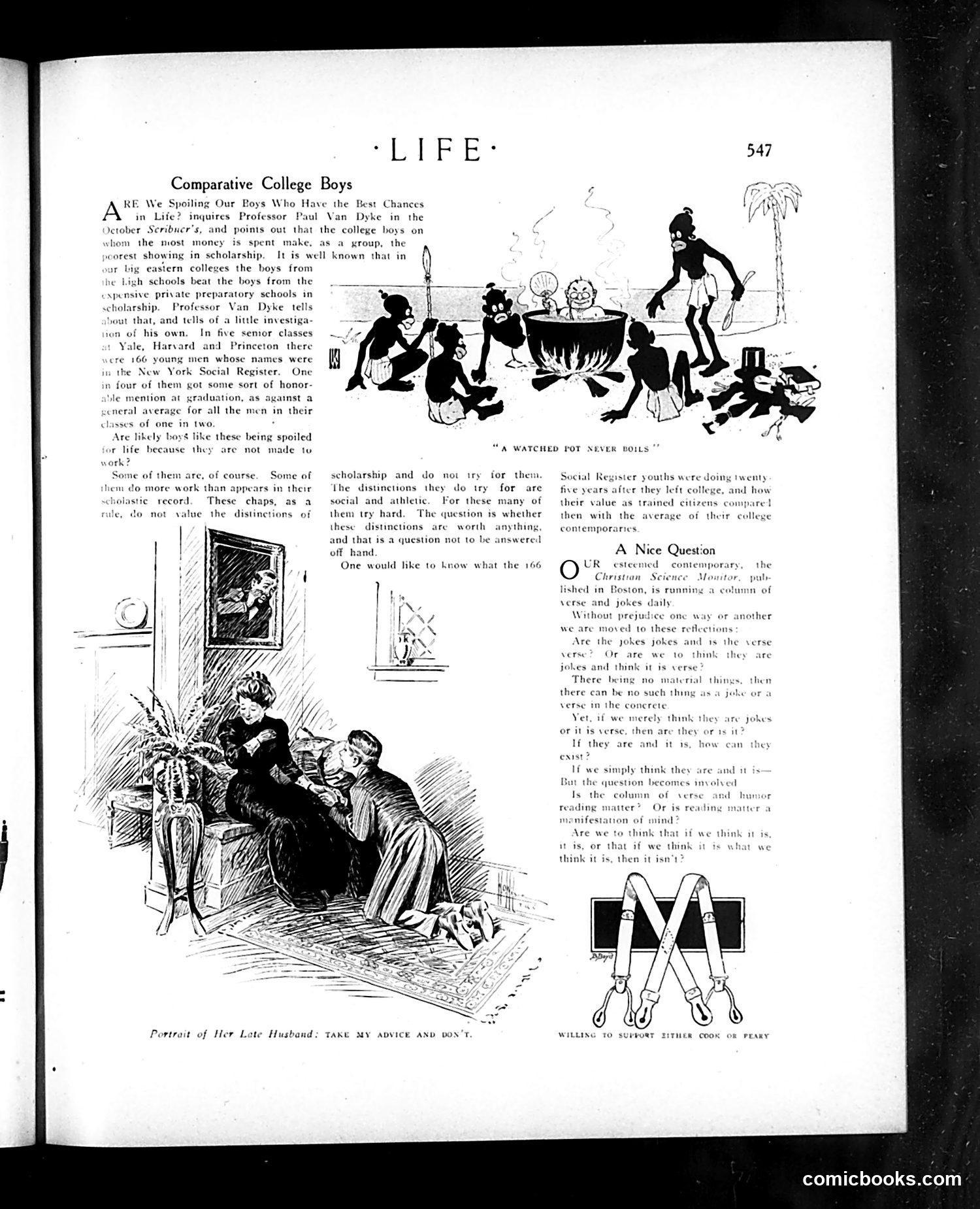 Life — October 21, 1909 — page 11: Life, 1909-10-21