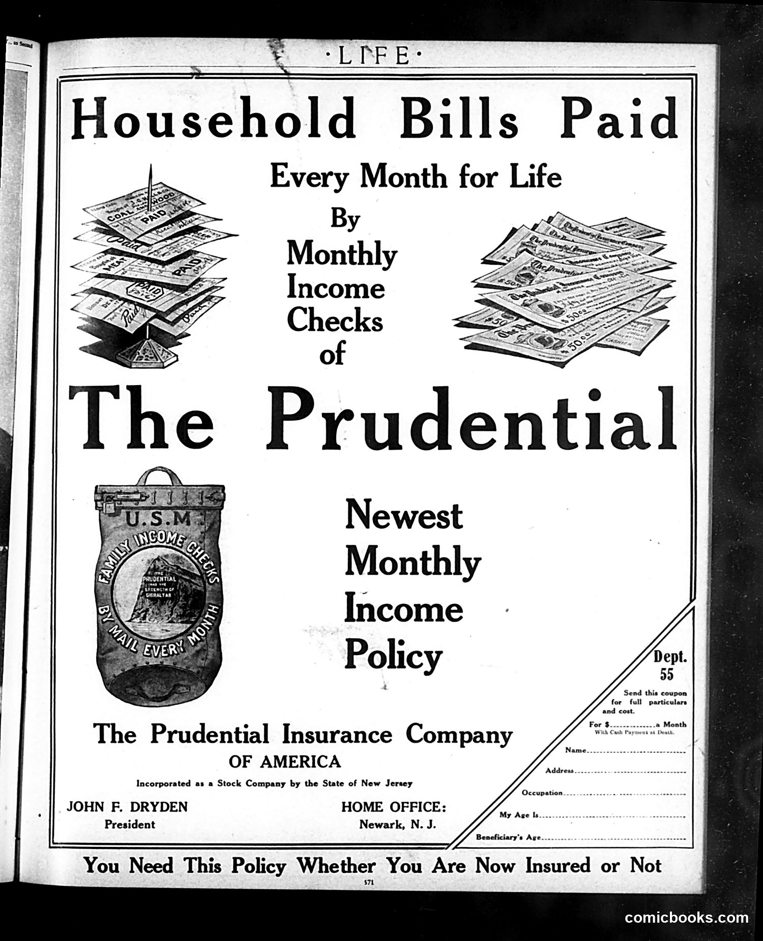 Life — October 28, 1909 — page 3: Life, 1909-10-28