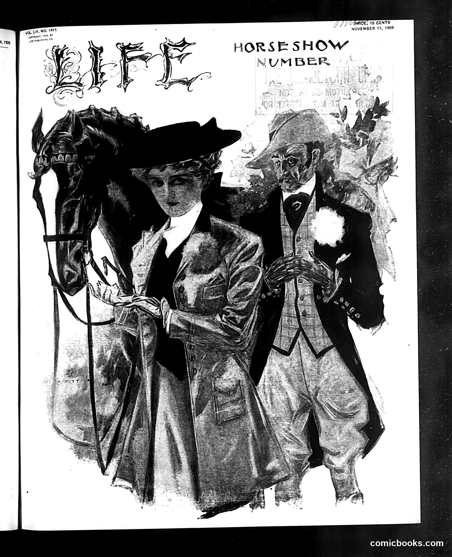 Life — November 11, 1909 — page 1: Life, 1909-11-11