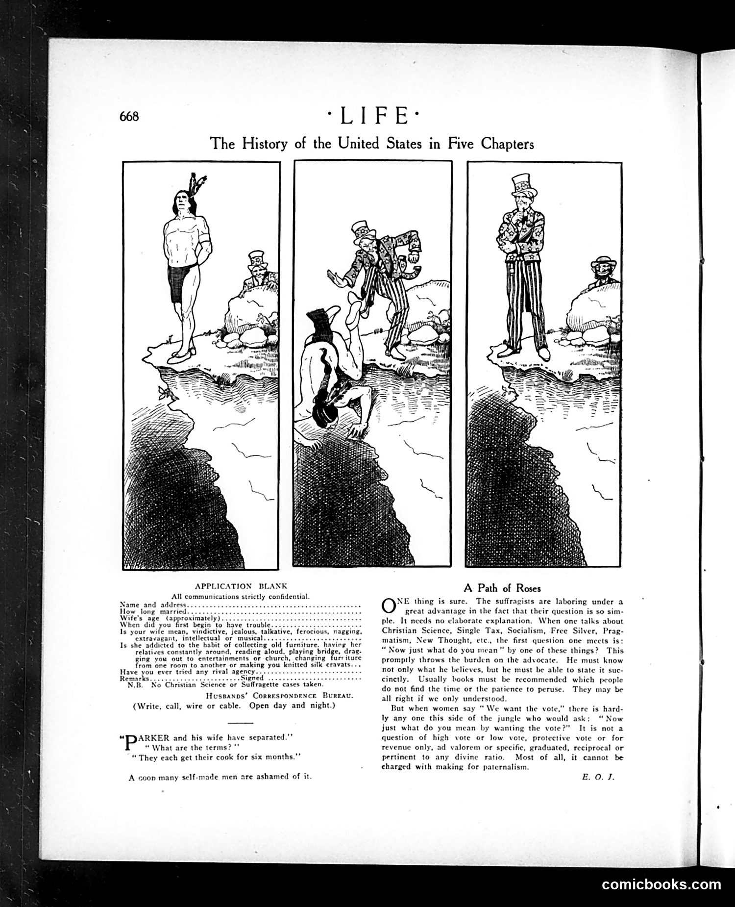 Life — November 11, 1909 — page 12: Life, 1909-11-11