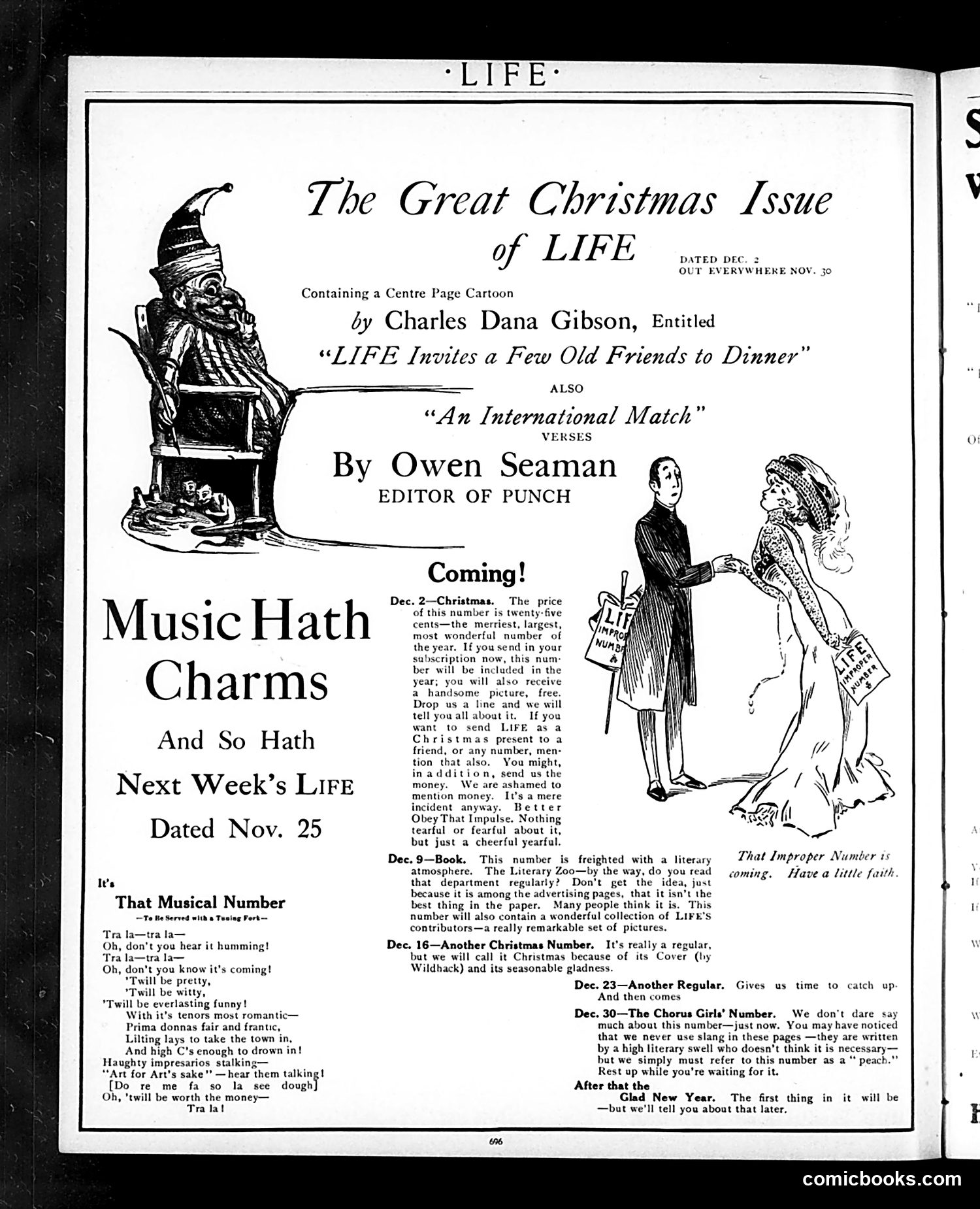 Life — November 18, 1909 — page 4: Life, 1909-11-18