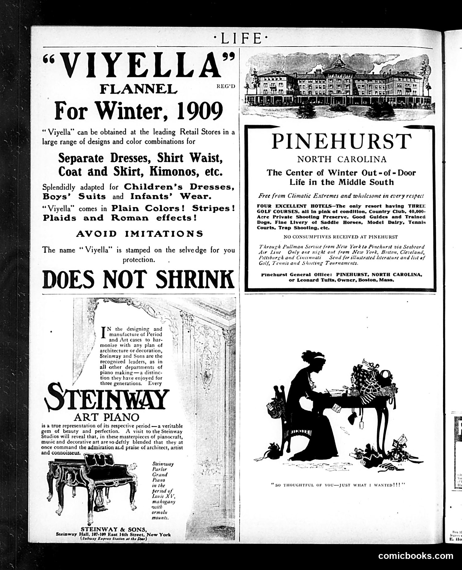 Life — December 2, 1909 — page 10: Life, 1909-12-02