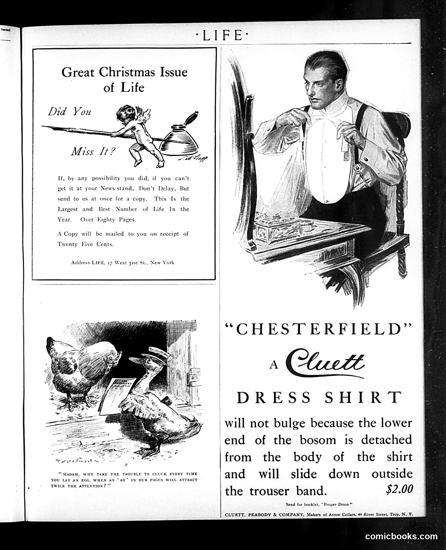 Life — December 9, 1909 — page 3: Life, 1909-12-09