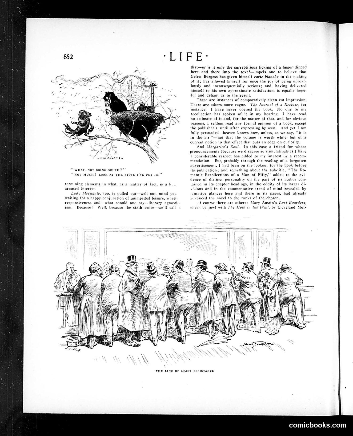 Life — December 9, 1909 — page 12: Life, 1909-12-09