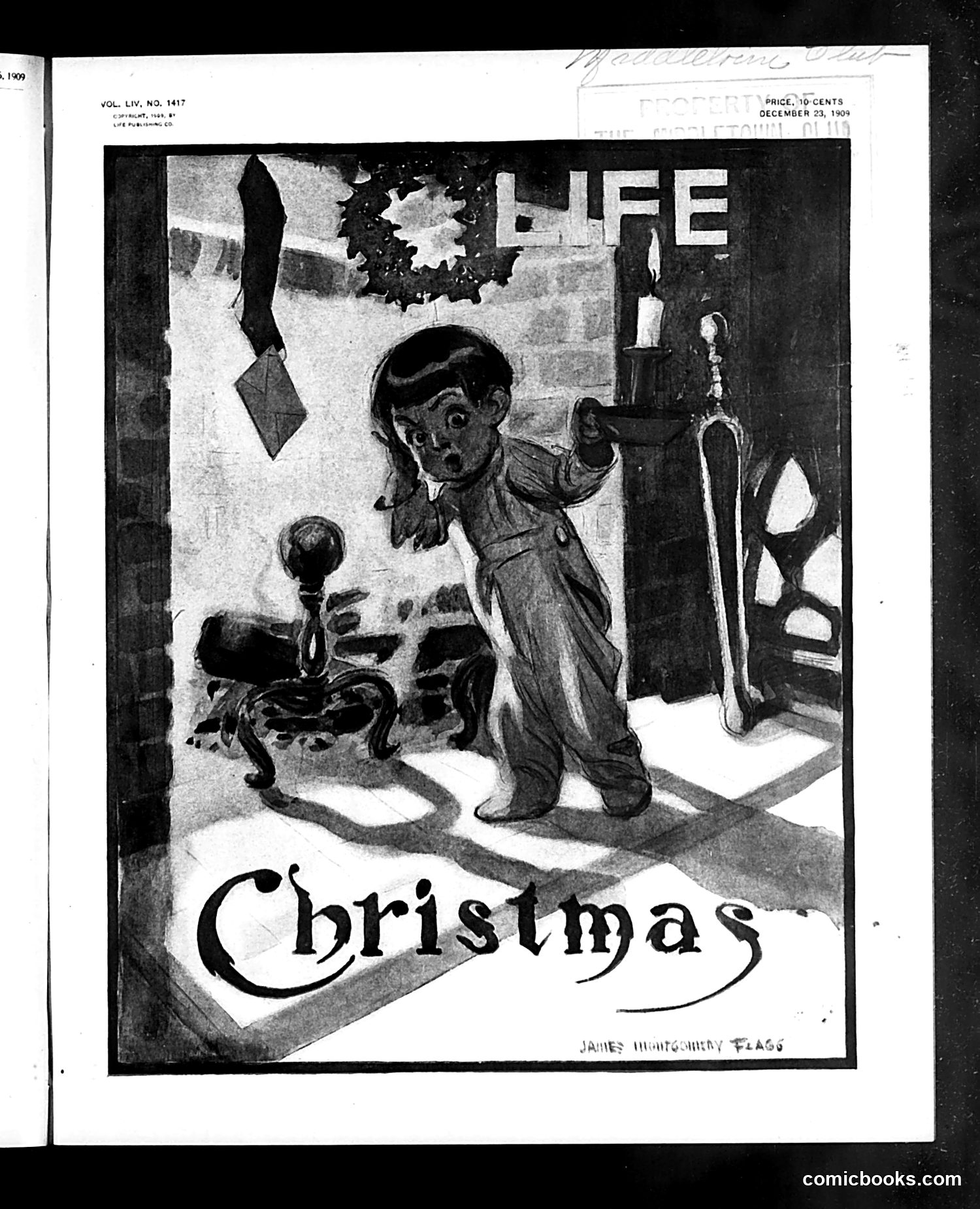Life — December 23, 1909 — page 1: Life, 1909-12-23