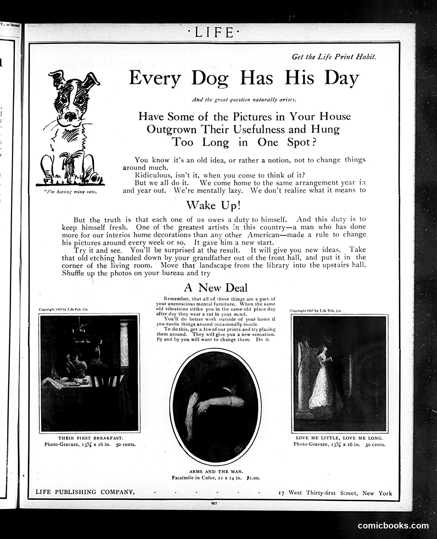 Life — December 23, 1909 — page 3: Life, 1909-12-23