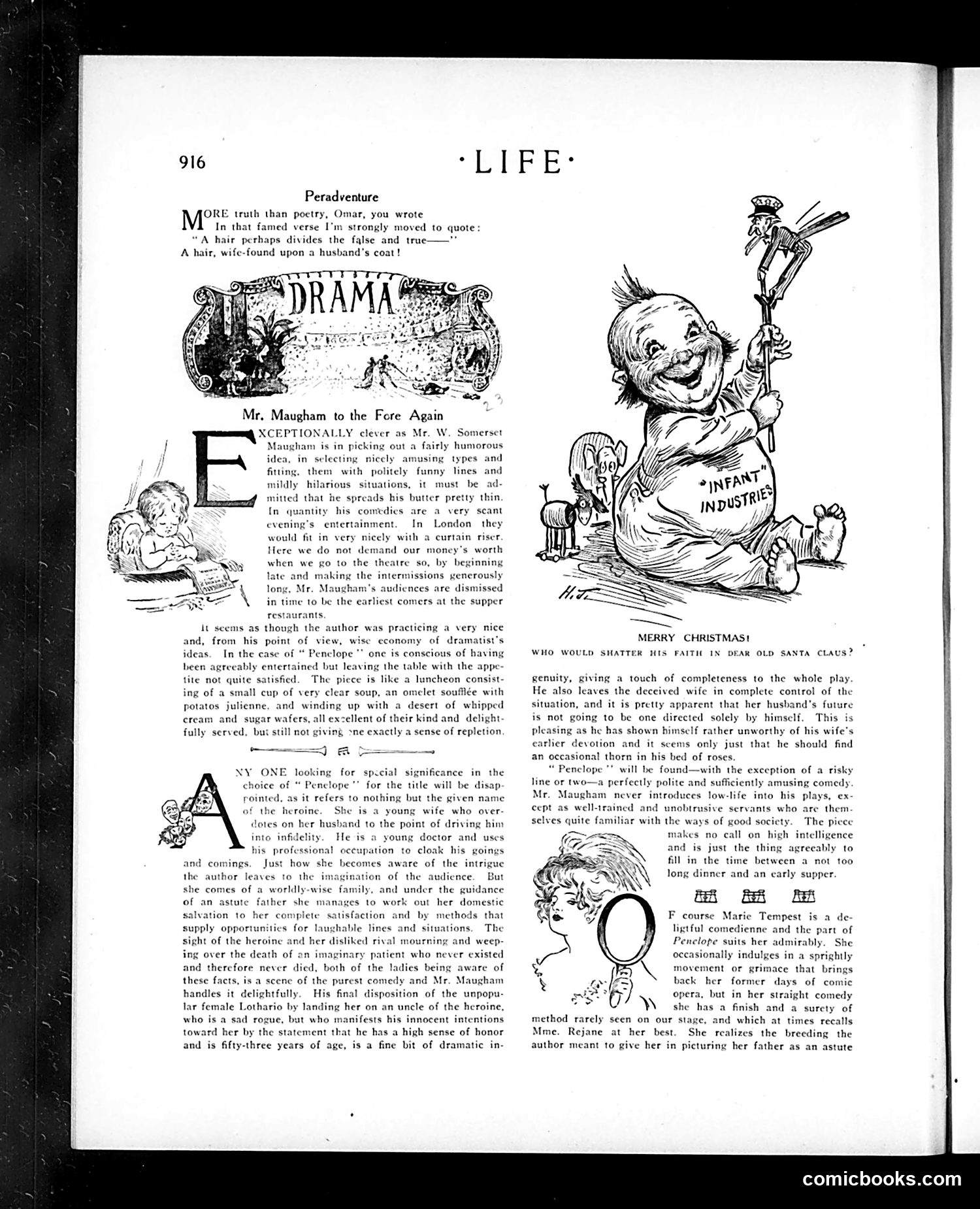 Life — December 23, 1909 — page 12: Life, 1909-12-23