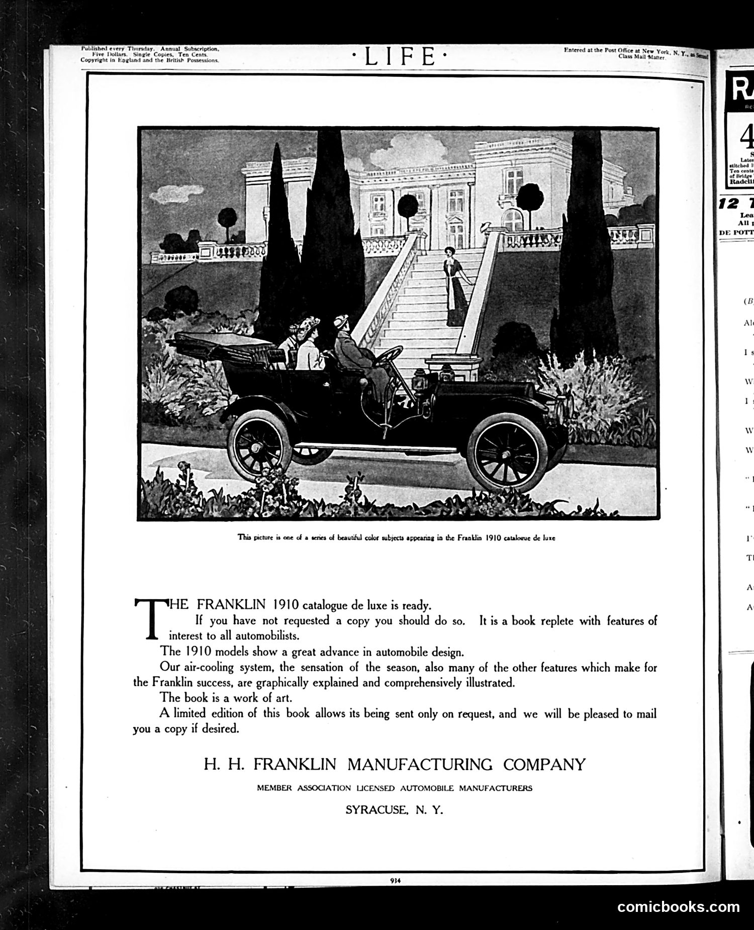 Life — December 30, 1909 — page 2: Life, 1909-12-30